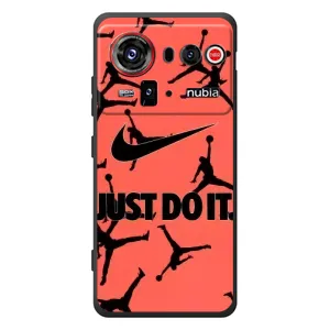 Силиконовый Чехол Nike Air Jordan на ЗТЕ нубия З80 Ультра (Just Do It)