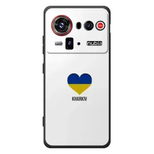 Чехлы силиконовые (Город Харьков) на ЗТЕ нубия З80 Ультра (Kharkiv)