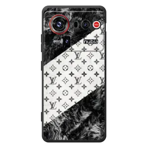 Чехол Стиль Louis Vuitton на ZTE nubia Z80 Ultra (LV на белом)