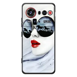 Чехол с картинкой Модные Девчонки ZTE nubia Z80 Ultra (Любительница коней)
