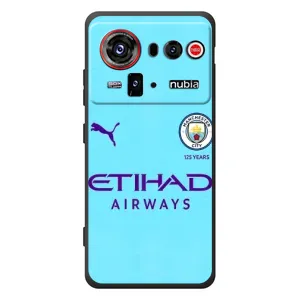 Силіконові Чохли з принтом Футбол на ZTE nubia Z80 Ultra (Man City)