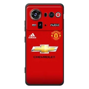 Силіконові Чохли з принтом Футбол на ZTE nubia Z80 Ultra (Man United)