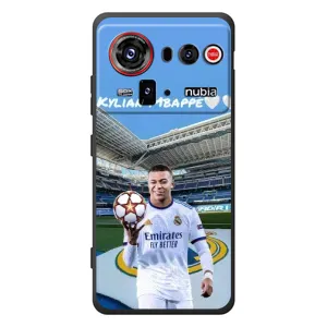 Чехол (TPU) с Футболистом на ZTE nubia Z80 Ultra (Mbappe Real)