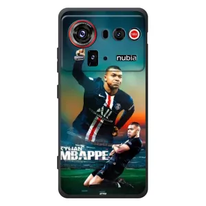 Чехол (TPU) с Футболистом на ZTE nubia Z80 Ultra (MBAPPE)