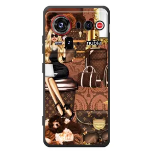 Чехол Стиль Louis Vuitton на ZTE nubia Z80 Ultra (Мода Луи Виттон)