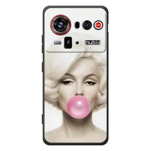 Чехол Стильные девушки на ZTE nubia Z80 Ultra (Монро)