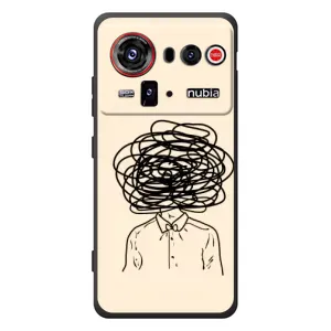 Чехлы со смыслом для ZTE nubia Z80 Ultra (Мысли)