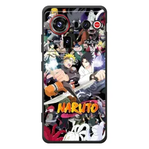 Купить Чехлы на телефон с принтом Anime для ZTE nubia Z80 Ultra (Наруто постер)