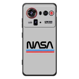 Силиконовый бампер с принтом "Наса" на ZTE nubia Z80 Ultra (Наса)
