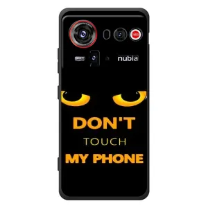 Чехол с Прикольным принтом на ZTE nubia Z80 Ultra (Не трогай мой телефон)