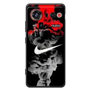 Силиконовый Чехол на ZTE nubia Z80 Ultra с картинкой Nike (Nike дым)