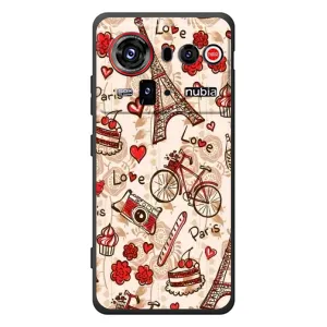 Чехол с Эйфелевой башней на ZTE nubia Z80 Ultra (Париж мечта)