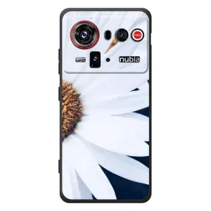 Чехол с ромашками на ZTE nubia Z80 Ultra (Пол ромашки)