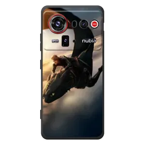 Чехол дракон Беззубик для ZTE nubia Z80 Ultra (Полет Беззубика)