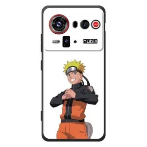 Чехлы с принтом Наруто на ZTE nubia Z80 Ultra (Радосный Наруто)