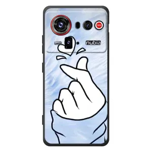 Чехлы (Знак сердечка) на ZTE nubia Z80 Ultra (Сердечка знак)