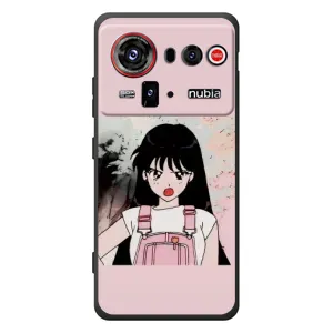 Чехол с персонажами АНИМЕ на ZTE nubia Z80 Ultra (Сейлор Марс)