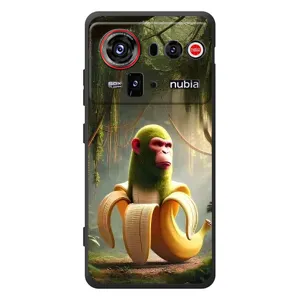 Чехол с мемами тралалело тралала для ZTE nubia Z80 Ultra (Шимпанзини бананини)
