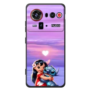 Чехол с рисунком Стич для ZTE nubia Z80 Ultra (Стич и Лило)