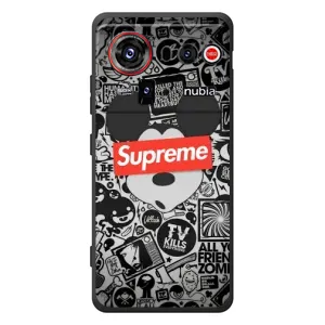 Чехол с Брендами одежды на ЗТЕ нубия З80 Ультра (Supreme Маус)
