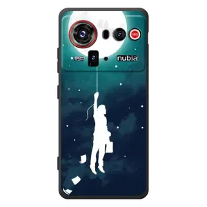 Чехол (ТПУ) с планетами на ZTE nubia Z80 Ultra (To The moon)
