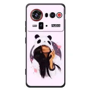Чехол Стильные девушки на ZTE nubia Z80 Ultra (В пижаме)