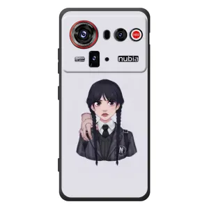 Чехлы с принтом Уэнсдей на ZTE nubia Z80 Ultra (Вещь Венсдей)