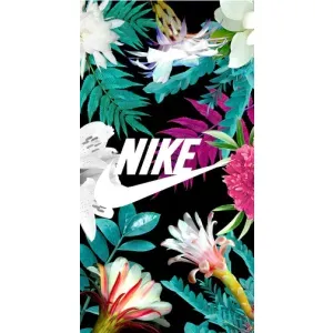 Силіконовый Чохол на ZTE Blade V2020 Smart з картинкою НАЙК (Квітковий Nike)