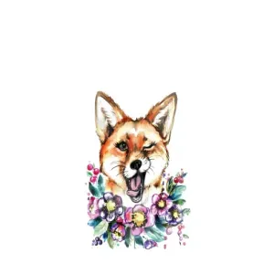 Чохол з Лисичкою для ZTE Blade V2020 Smart (Хитра лисиця)