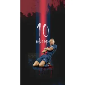 Чохол (TPU) з Футболістом на ZTE Blade V2020 Smart (MBAPPE 10)