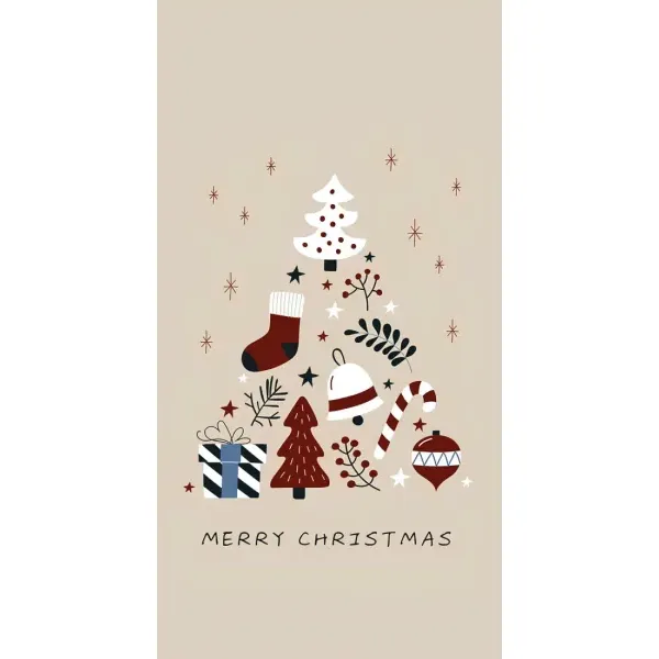 Чехол с рисунком «Merry Christmas» для ZTE Blade V2020 Smart Чехол с рисунком «Merry Christmas» для ZTE Blade V2020 Smart
