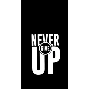 Силіконовый Чохол на ZTE Blade V2020 Smart з картинкою НАЙК (Never Give UP)