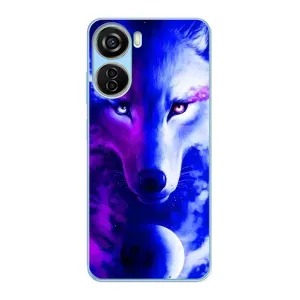 Чехол с Волком на ZTE V40 Design (Арт-Волк)