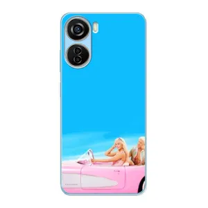 Силіконовый Чохол Барбі фільм на ZTE V40 Design (Барбі і Кен)