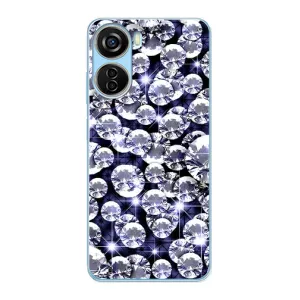 Чехол (Дорого -богато) на ZTE V40 Design (Бриллианты)