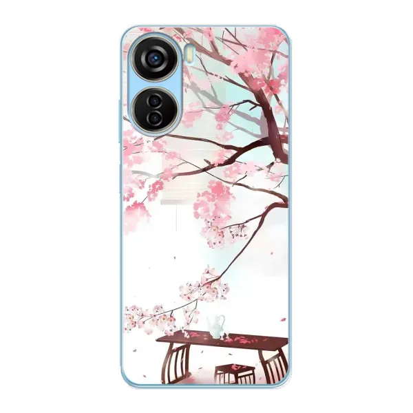 Чехол с рисунком «Чайная церемония» для ZTE V40 Design Чехол с рисунком «Чайная церемония» для ZTE V40 Design