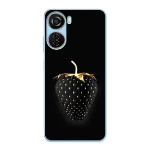 Чохол з зображенням смачної їжі для ZTE V40 Design (Чорна полуниця)