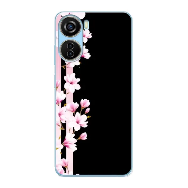 Чехол с рисунком «Цветочки» для ZTE V40 Design Чехол с рисунком «Цветочки» для ZTE V40 Design