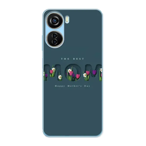 Чехол с рисунком «Ко дню мамы» для ZTE V40 Design