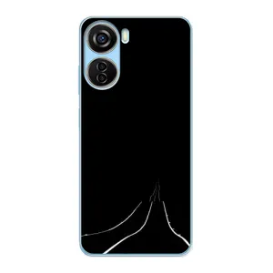 Чехол с картинками на черном фоне для ZTE V40 Design (Дорога)