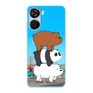 Чехлы с Пандами на ZTE V40 Design (Друзья)