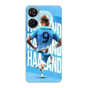 Чохли з принтом на ZTE V40 Design Футболіст (Erling Haaland)