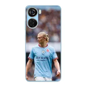 Чохли з принтом на ZTE V40 Design Футболіст (Ерлинг Холанд)