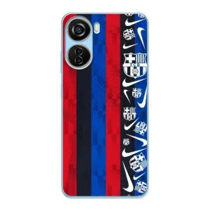 Чехол для ZTE V40 Design (Барселона) (Фанат Барсы)