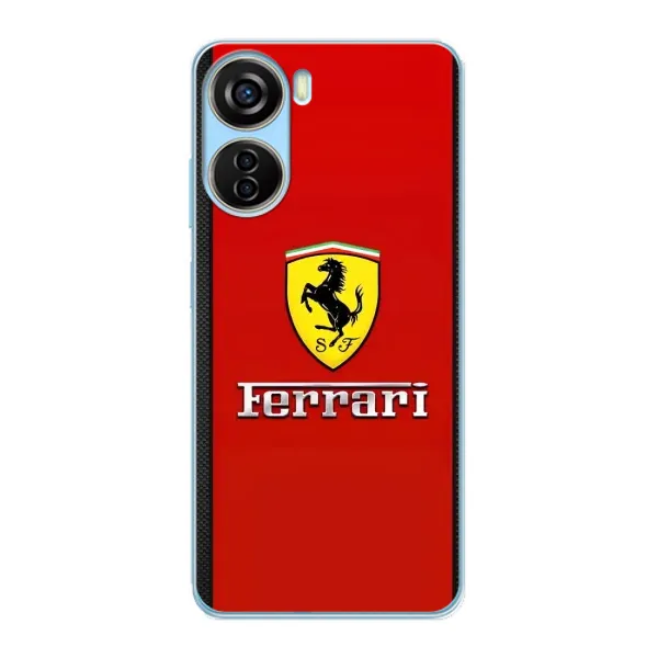Чехол с рисунком «Ferrari Logo» для ZTE V40 Design Чехол с рисунком «Ferrari Logo» для ZTE V40 Design