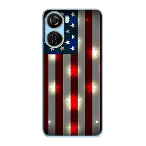 Чохол Прапор USA для ZTE V40 Design (Прапор США 2)