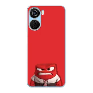 Чехол Головоломка для ZTE V40 Design - (AlphaPrint) (Гнев)