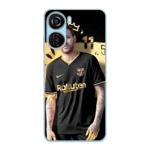 Силіконовий Чохол для ZTE V40 Design (Gold Neymar)