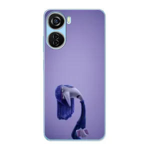 Чехол Головоломка для ZTE V40 Design - (AlphaPrint) (Хандра)