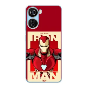Чехол Супергерой Железный человек на ZTE V40 Design (Iron man)